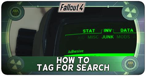 fallout 4 tag for search|fo4 materials id.